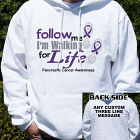 Walk for Life Pancreatic Cancer Awareness Hooded Sweatshirt